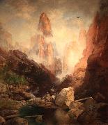 Thomas Moran Mist in Kanab Canyon Germany oil painting artist
